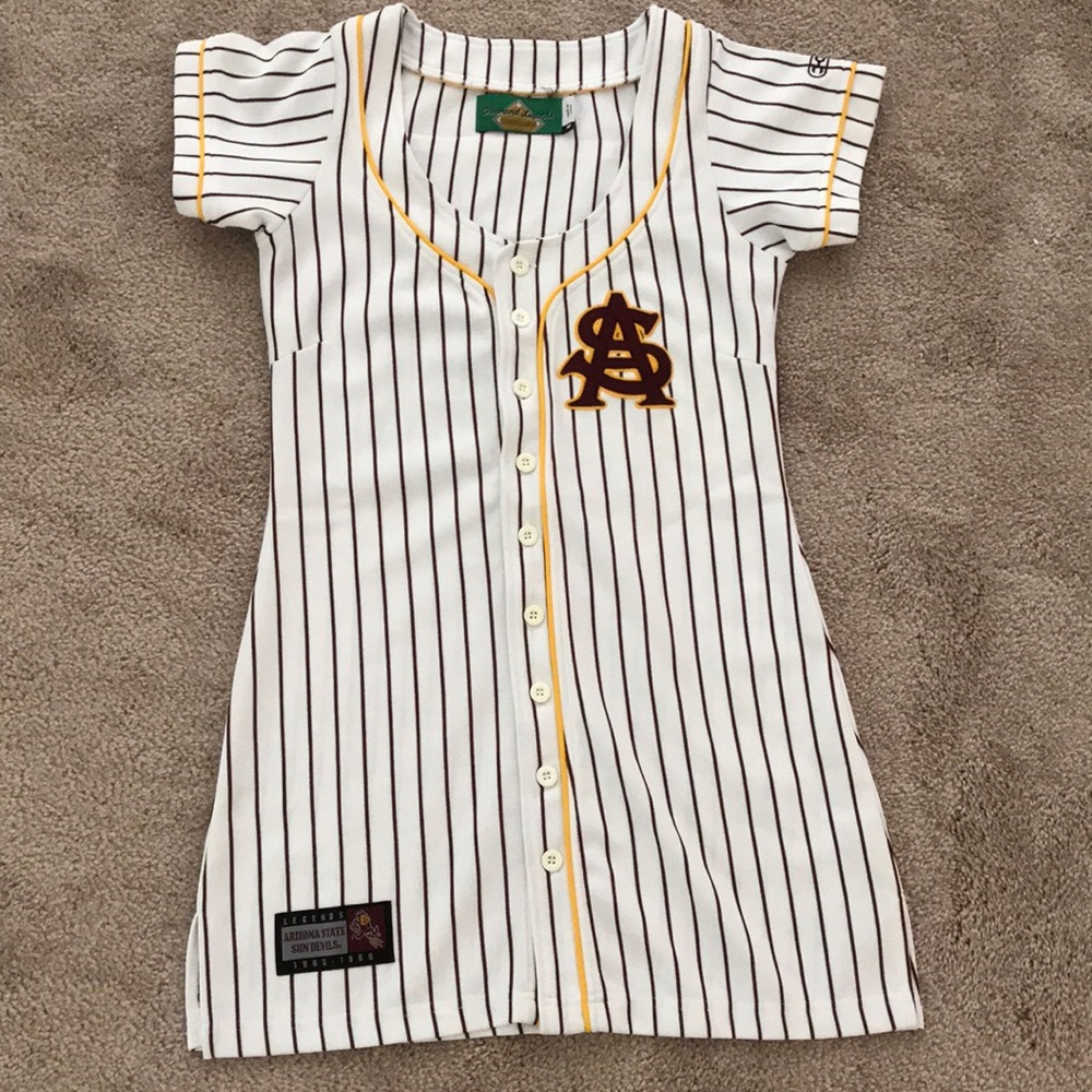 ASU baseball jersey dress